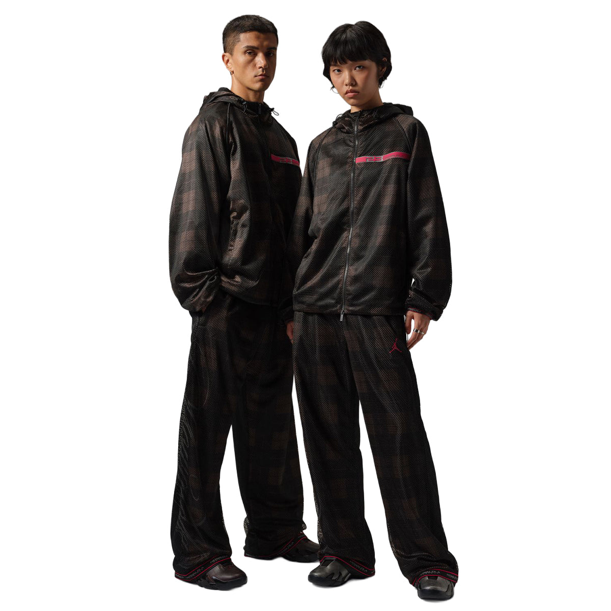 + Mowalola Track Pants 'Dark Cinder'