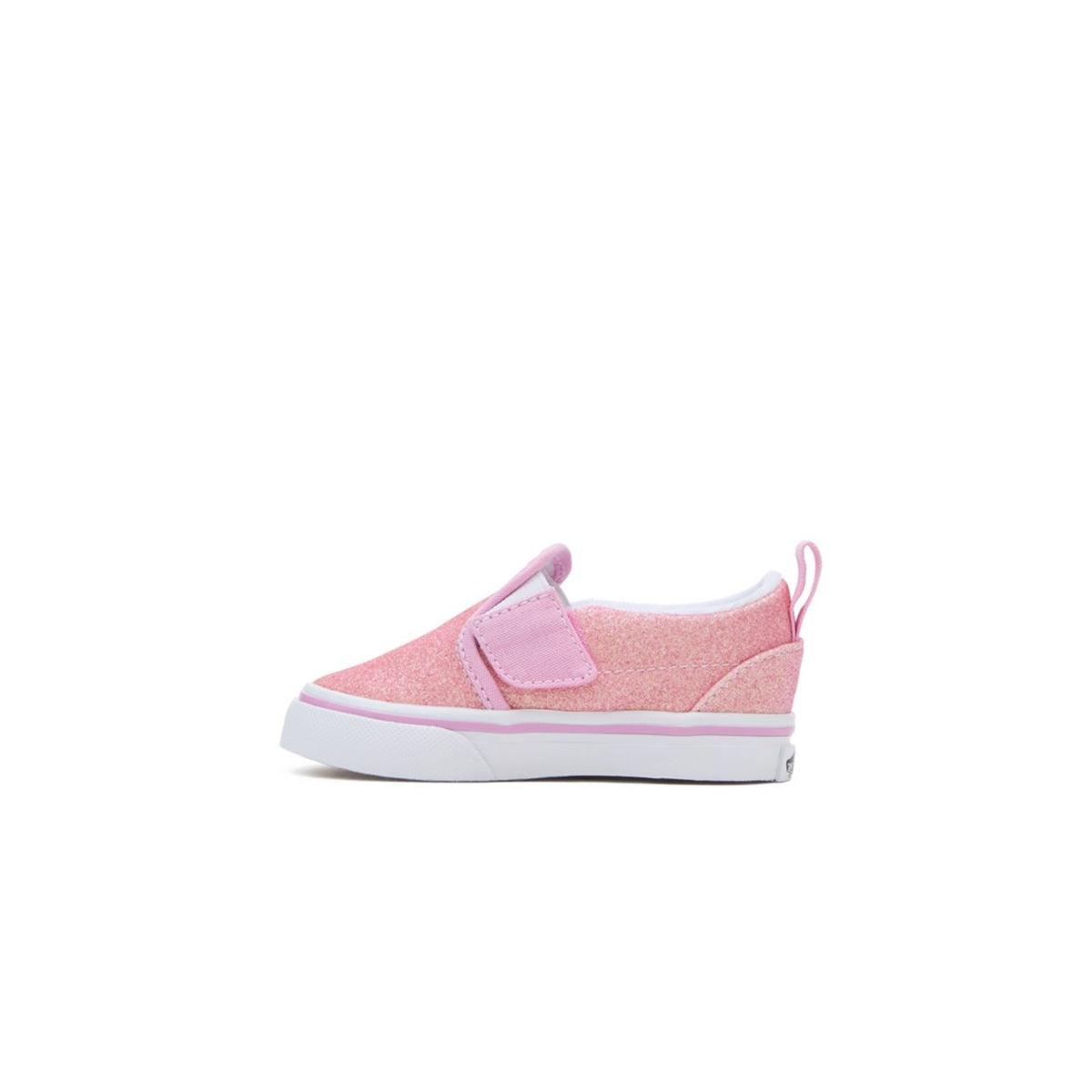 Toddlers Slip-On V Glitter 'Pink'
