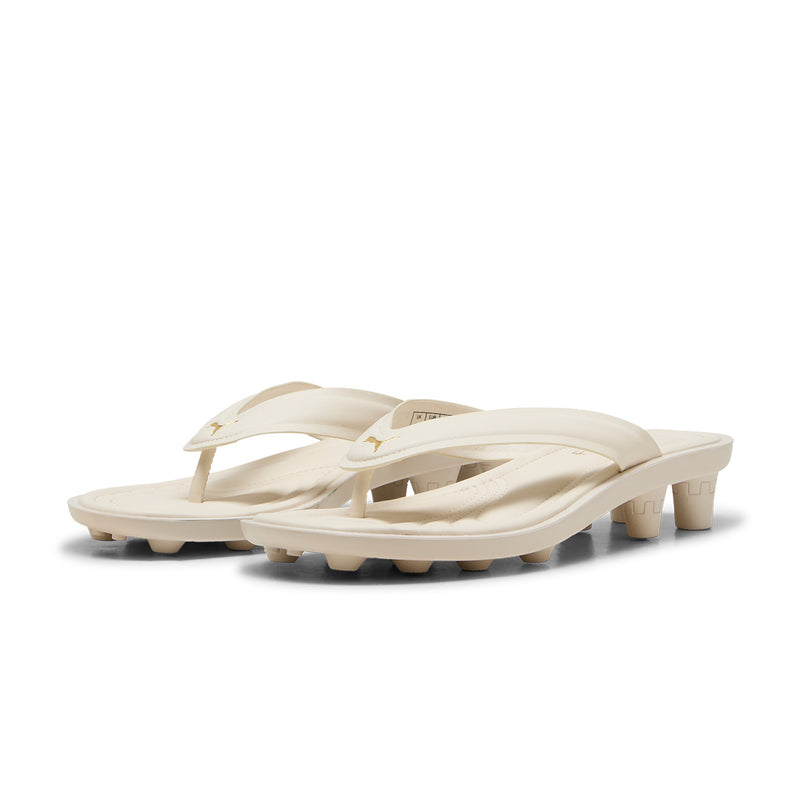 + FENTY Cat Cleat Slides 'Alpine Snow PUMA Gold'