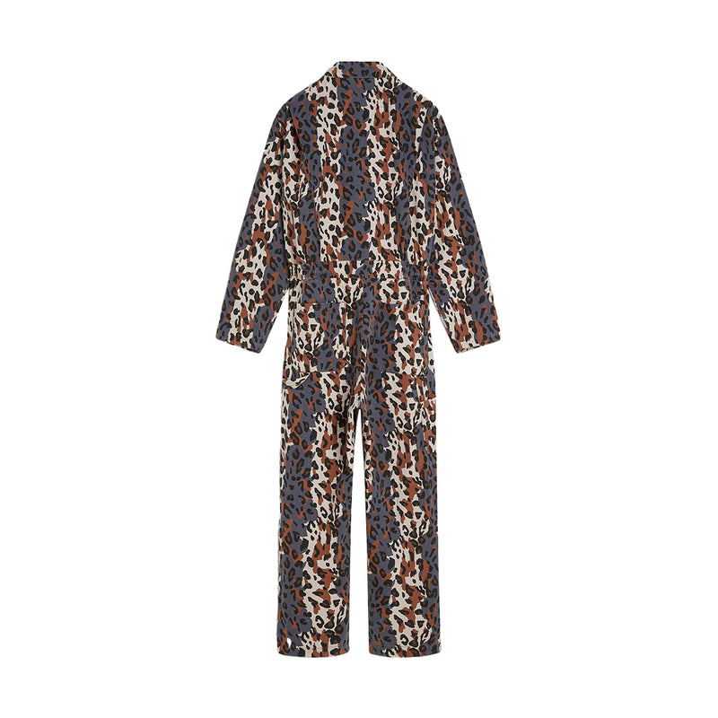 City Leopard Boiler Suit 'Multi'