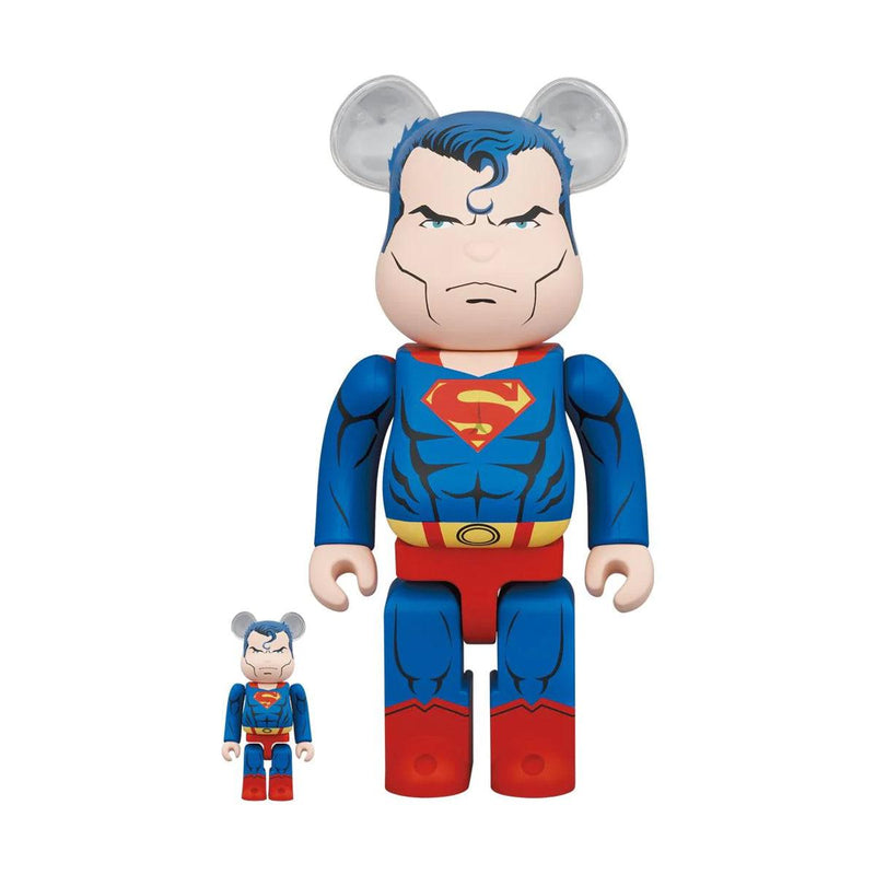 Medicom Toy Superman Be@rbrick 100% 400% 'Batman HUSH Version
