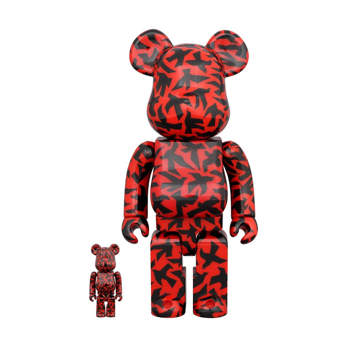 + The Birds Be@rbricks 100% + 400% 'Red Black'