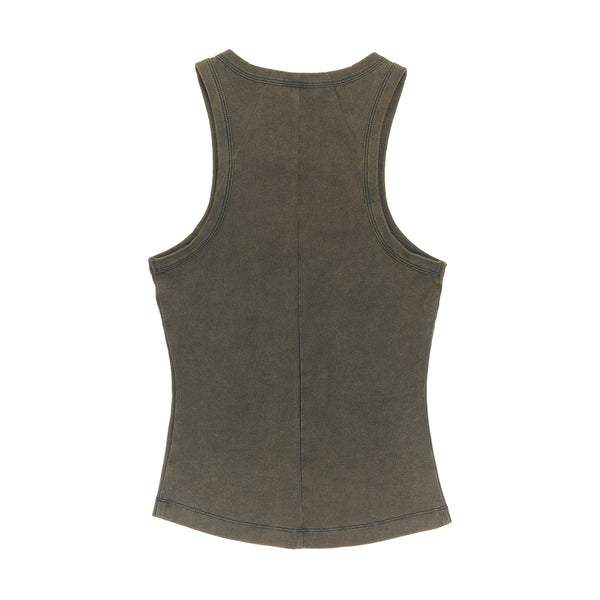 Body And Soul Racer Tank 'Grease'