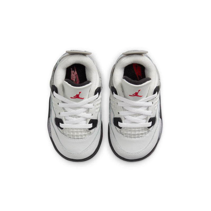 Toddlers Air Jordan 4 Retro 'White Cement'