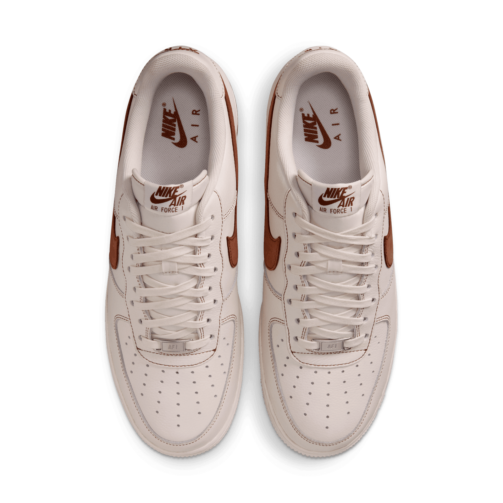 ◆正規品◆NIKE AIR FORCE 1 '07 LV8 IVORY SADDLE BROWN◆人気 Nike Air Force 1 Low '07 LV8 Ivory Saddle Brown Men's