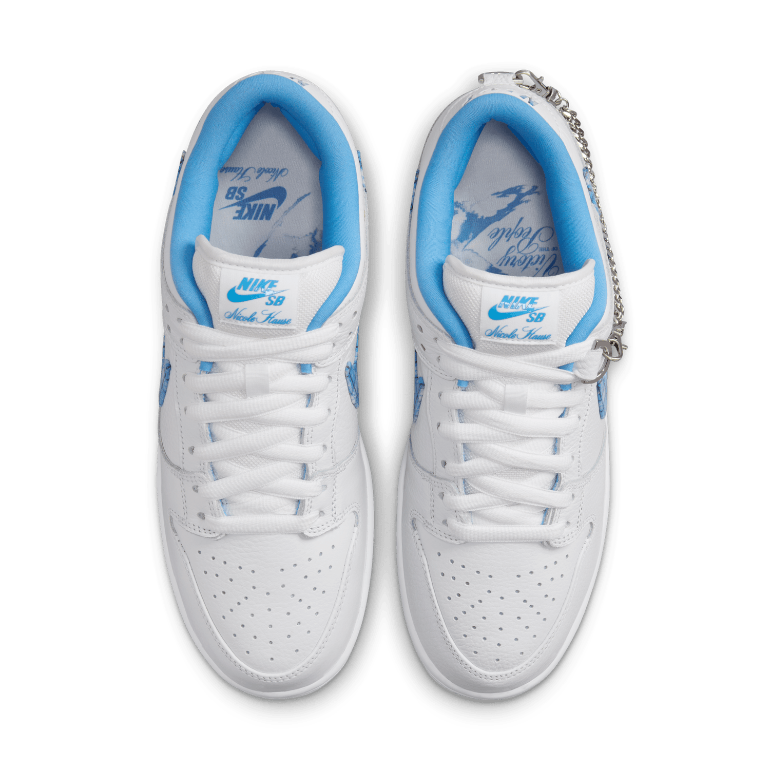 + Nicole Hause SB Dunk Low Pro 'University Blue'