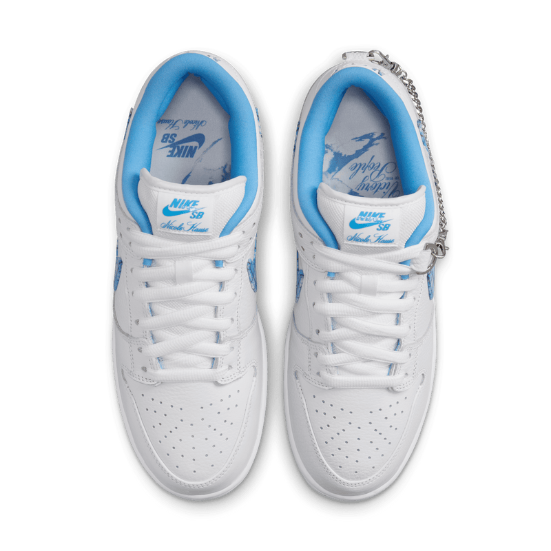 + Nicole Hause SB Dunk Low Pro 'University Blue'