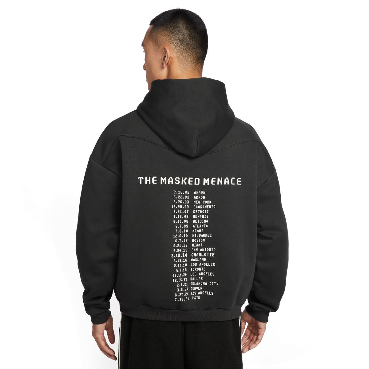 Lebron Masked Menace Hoodie 'Black'