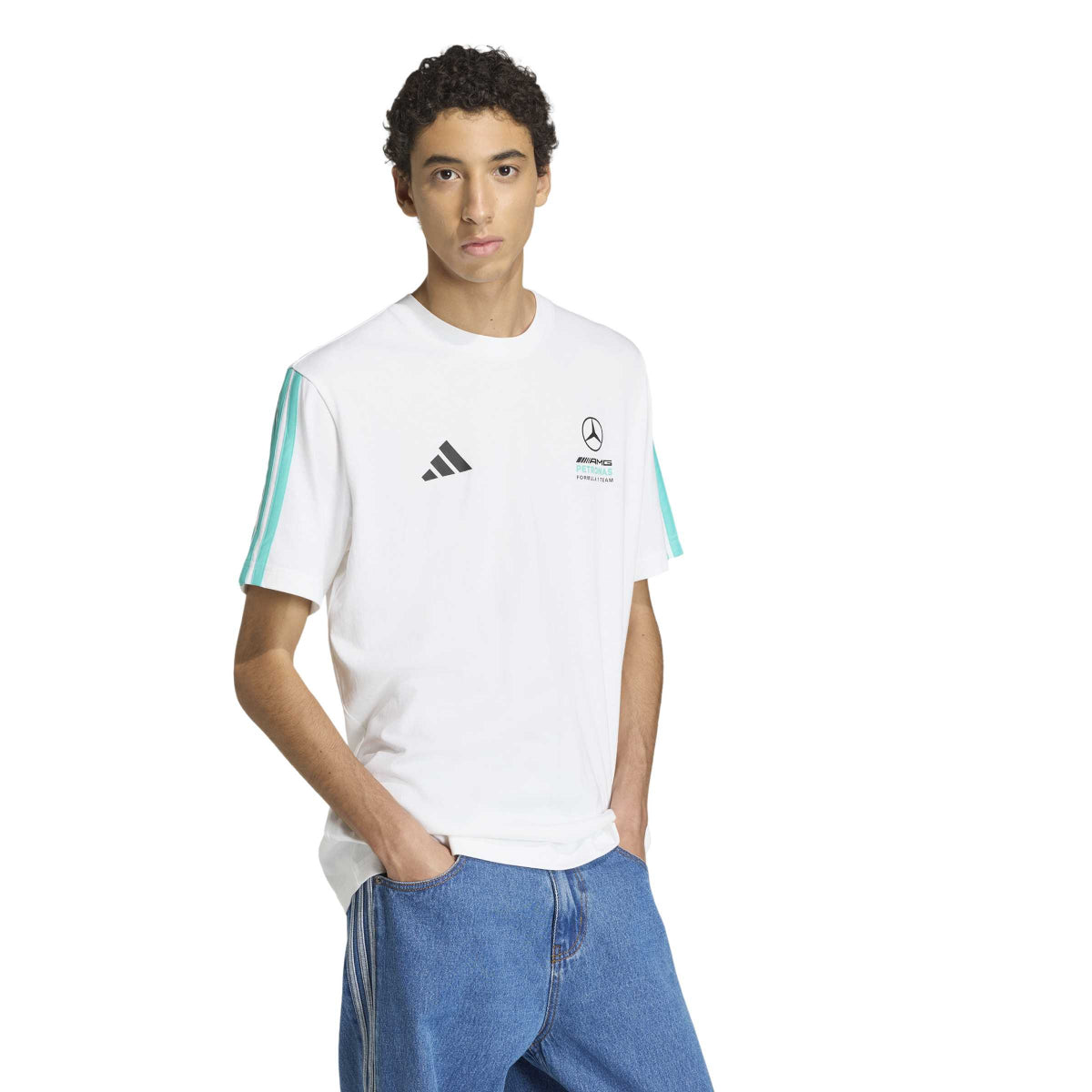 + Mercedes AMG Petronas F1 Team DNA Tee 'White'
