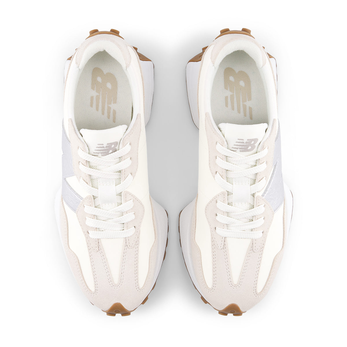 Wmns 327 'Angora Silver Metallic'