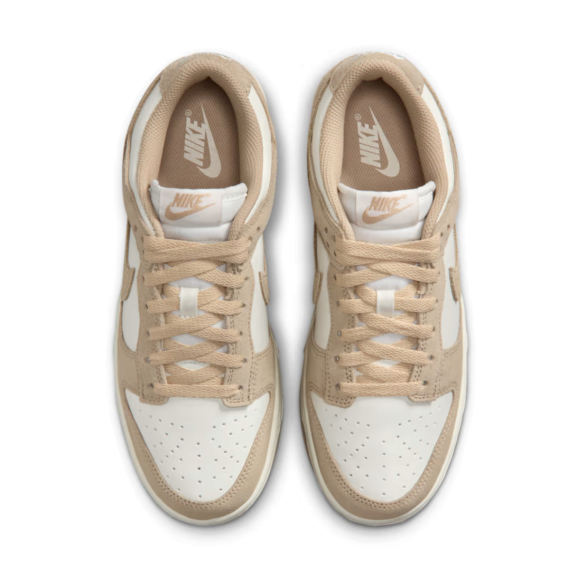 Wmns Dunk Low 'Sail White Metallic Gold'