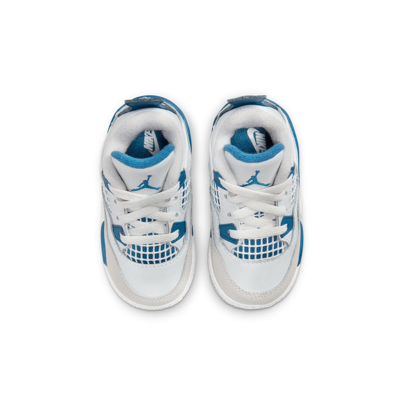 Toddlers Air Jordan 4 Retro 'Military Blue'