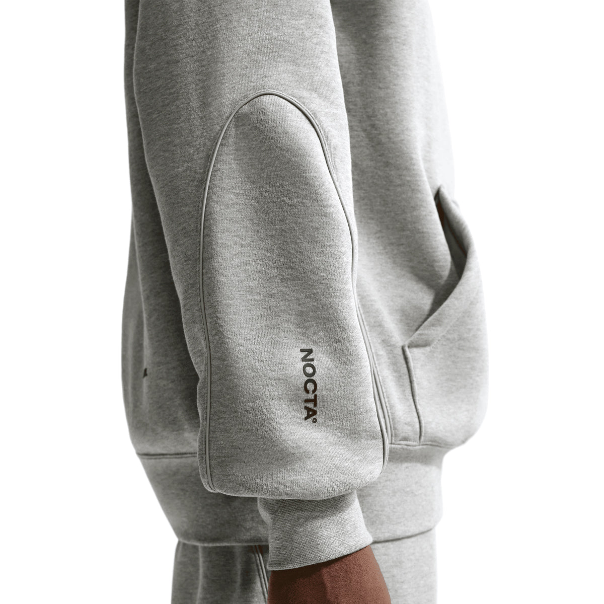 + Nocta Caridnal Stock Fleece CS Hoodie 2 'Dark Grey Heather'