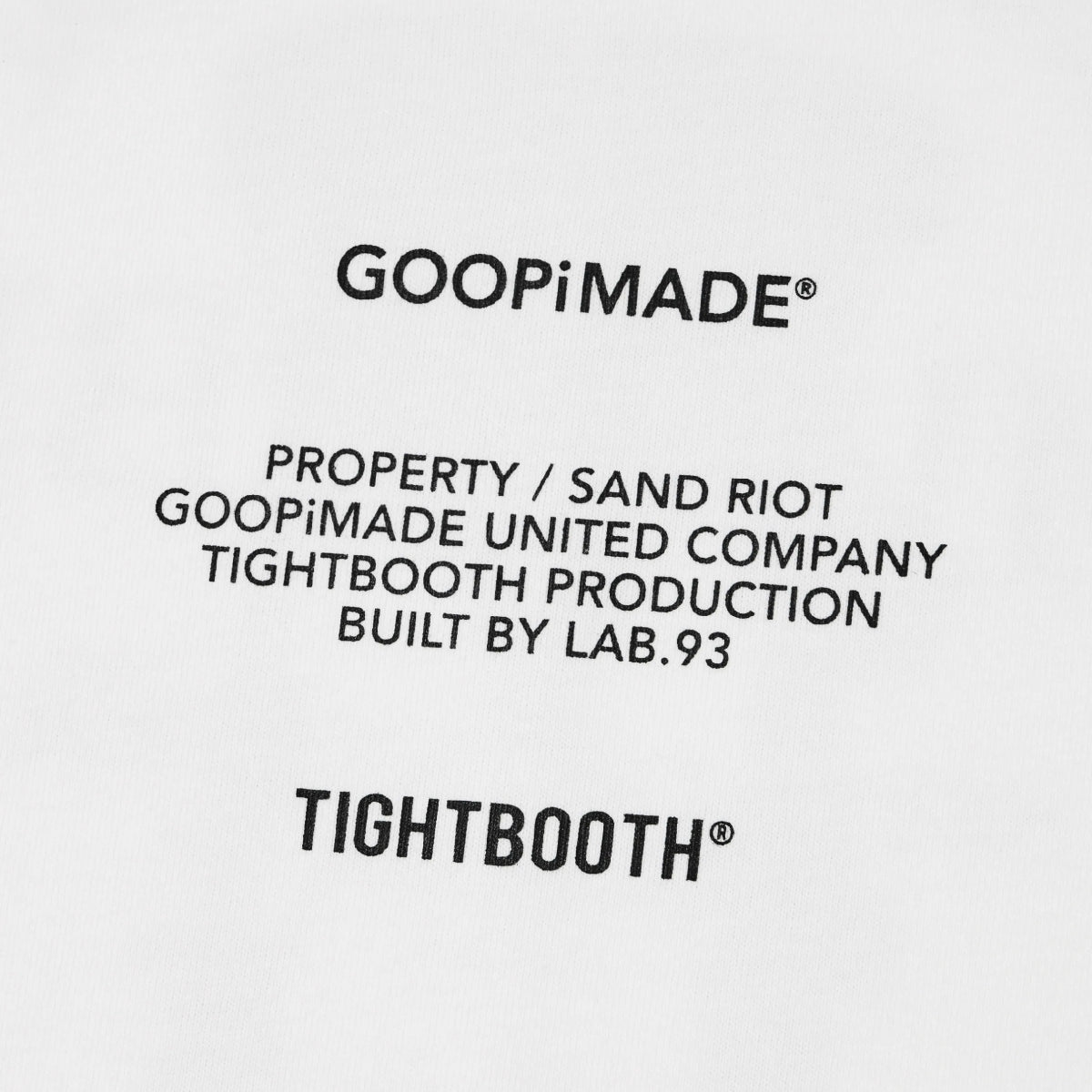 + TIGHTBOOTH SandGlass Tee 'White'