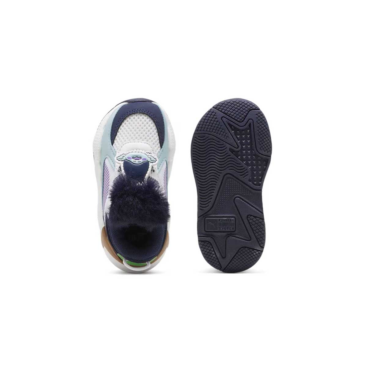 + Trolls Toddlers RS-X 'White Ultraviolet'