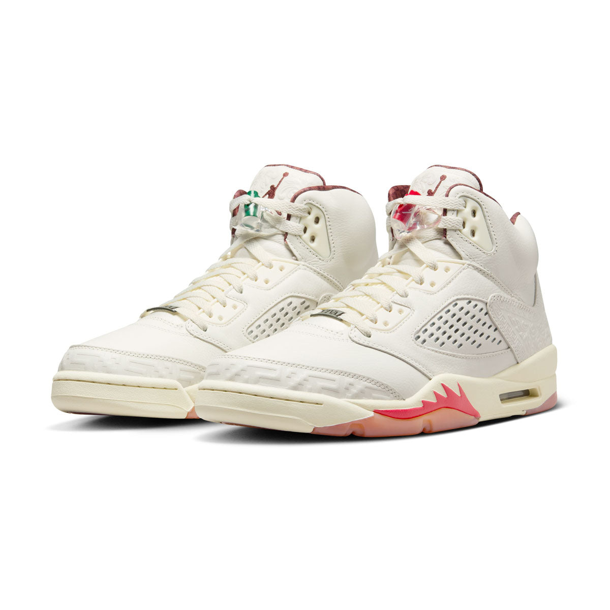 Nike air jordan 5 red best sale