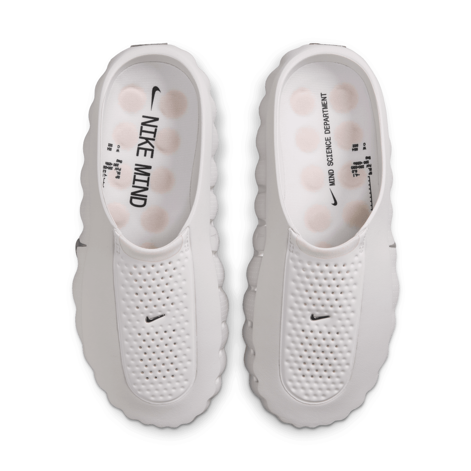 Wmns Mind 001 'White Metallic Silver'