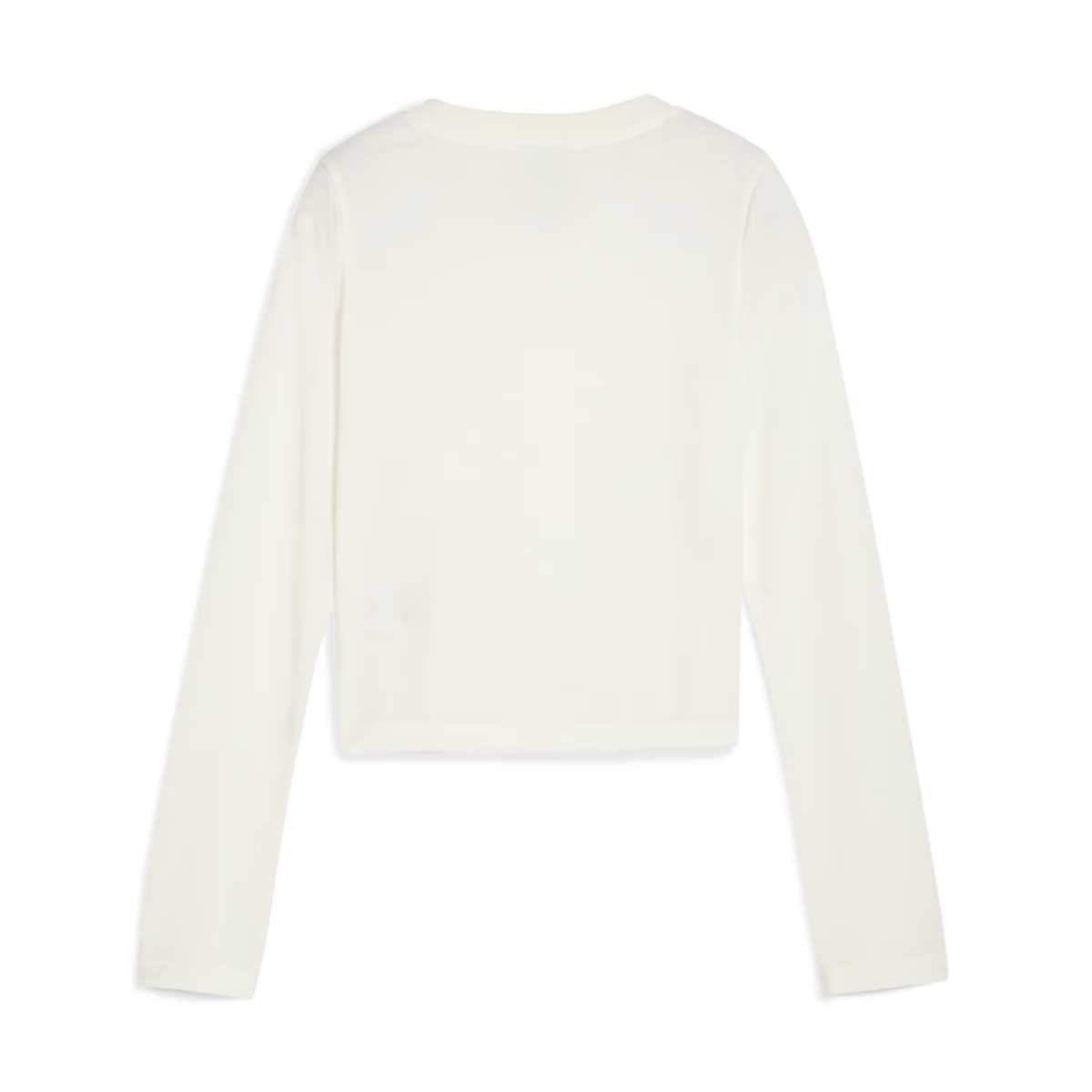 + ROSÉ Slim Long Sleeve Tee 'Warm White'