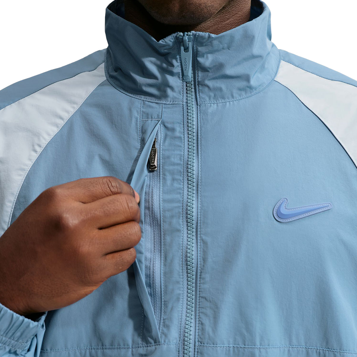 + NOCTA Northstar Nylon Track Jacket 'Work Blue'