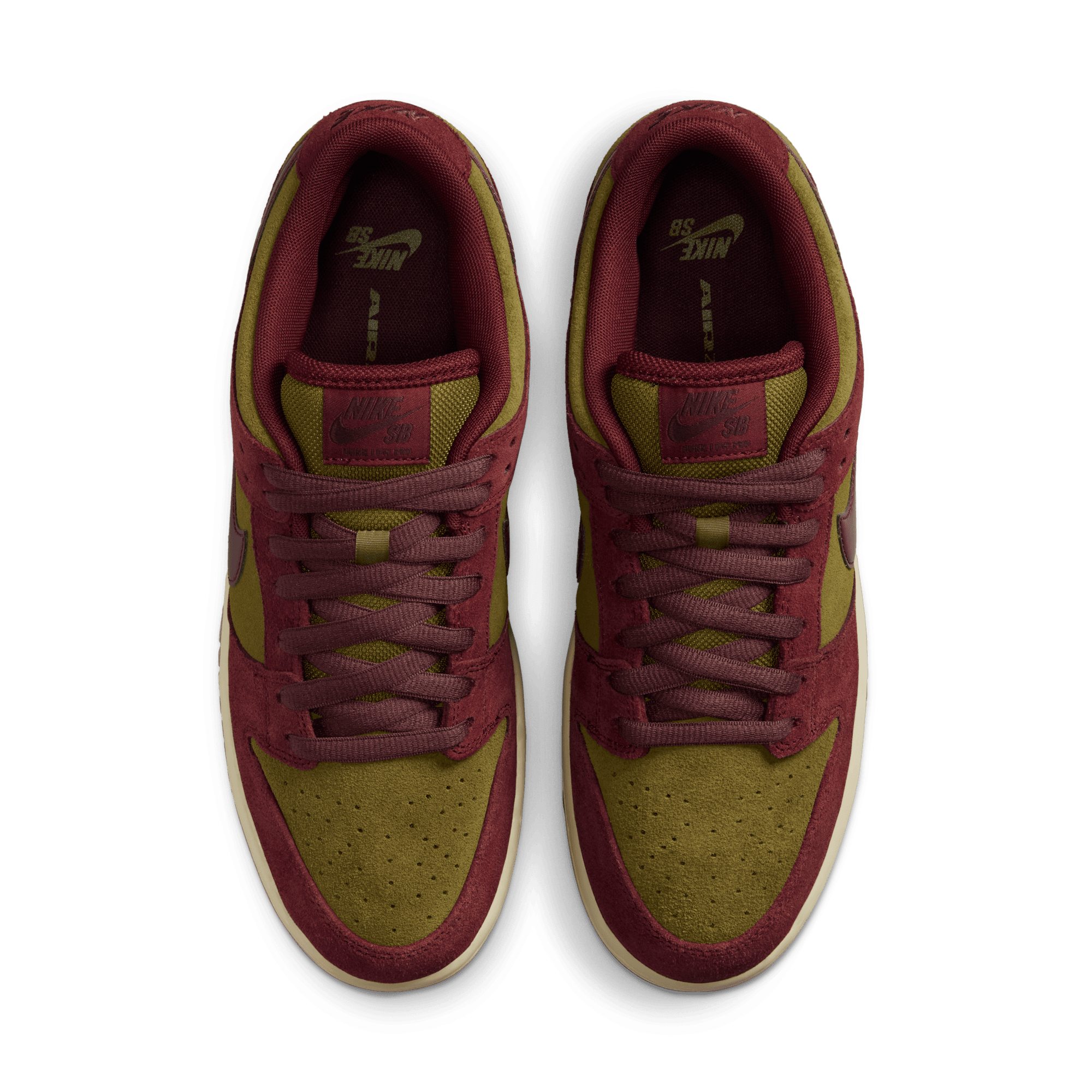 SB Dunk Low Pro 'Dark Team Red Olive Flak'