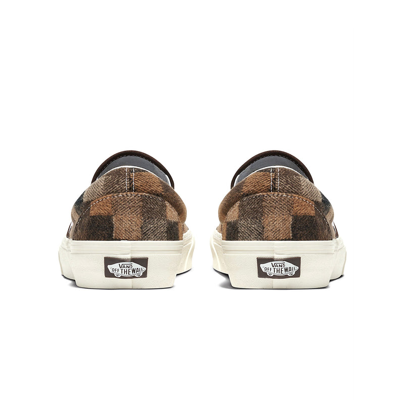 Classic Slip On 'Sweater Check Brown'