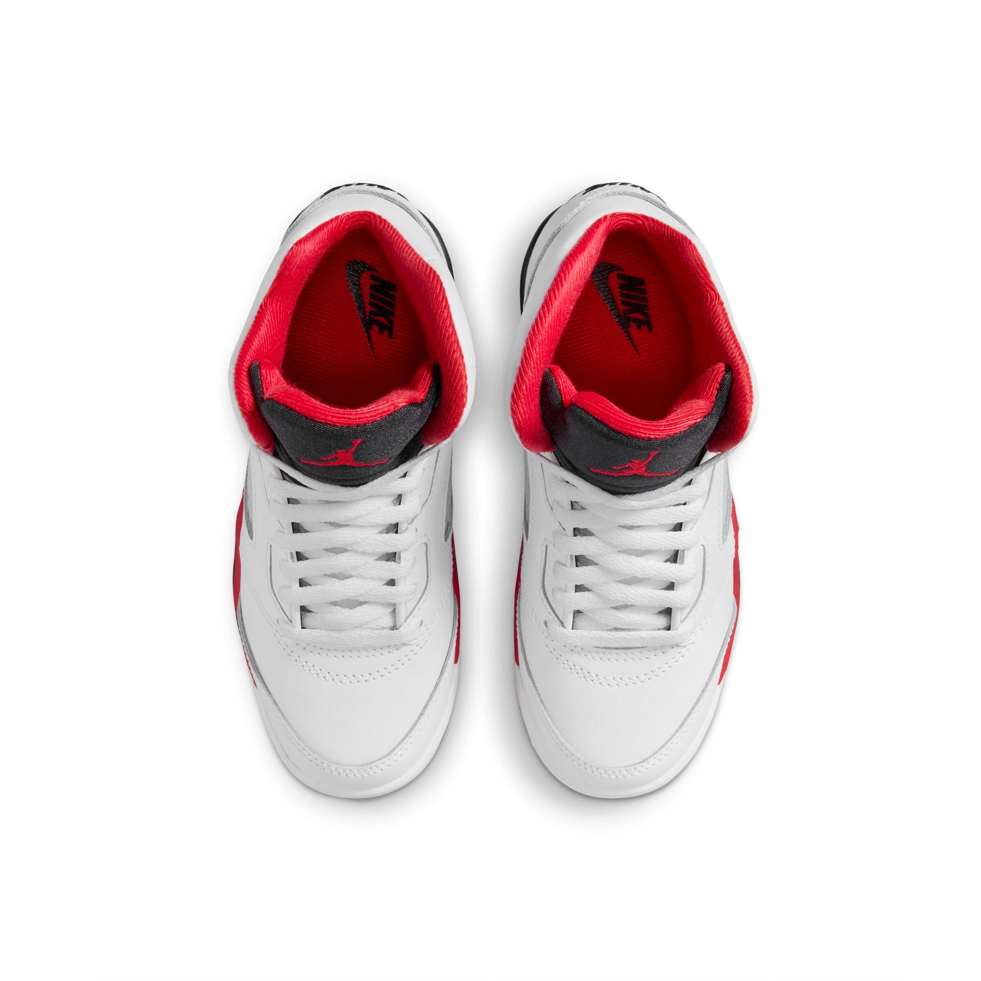Kids Air Jordan 5 Retro OG 'Fire Red Black Tongue'