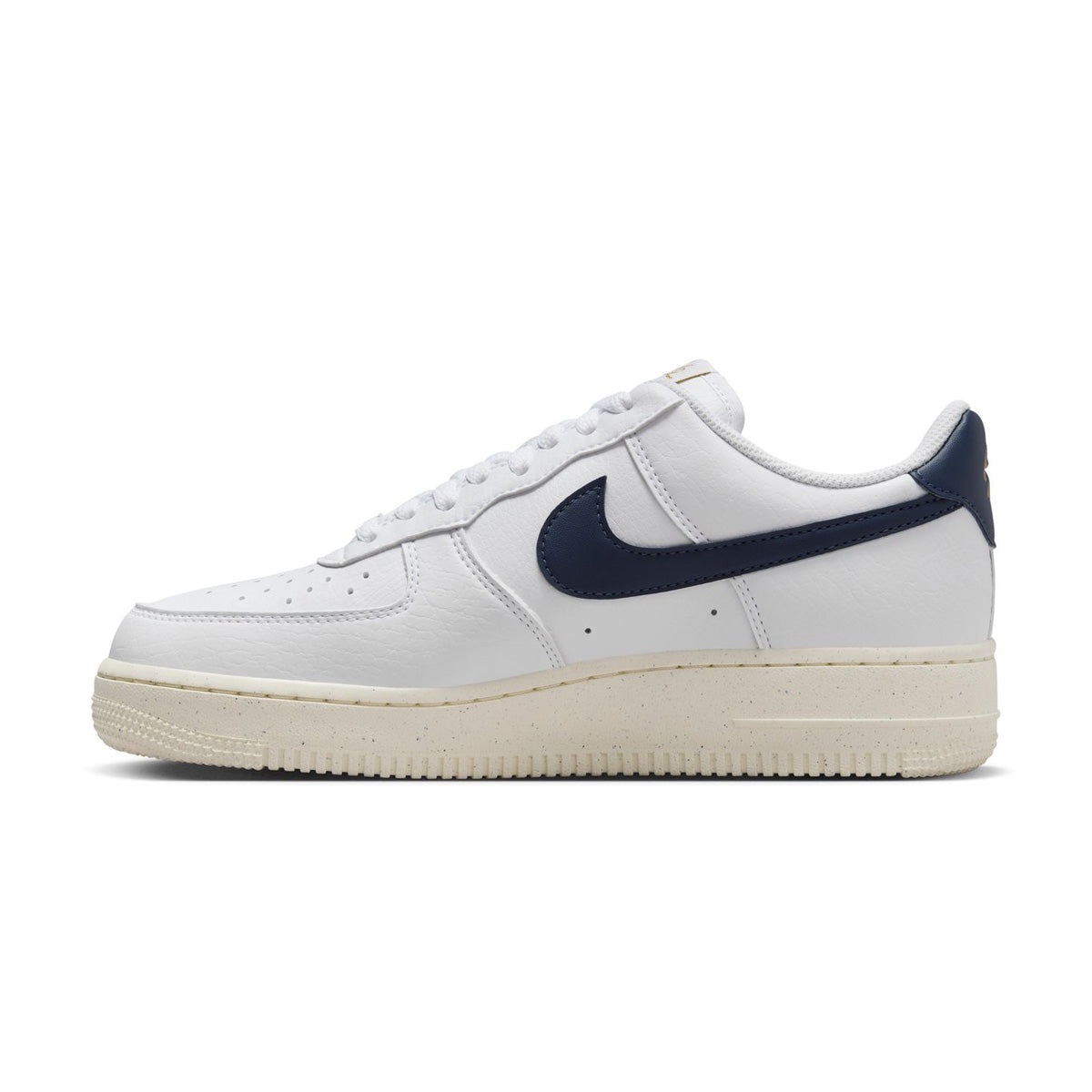 Nike air force 1 dark blue swoosh best sale