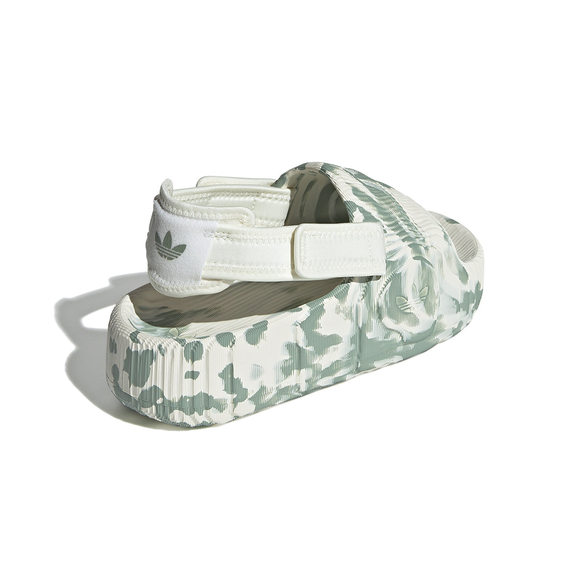 ★★Adairs★★ Adilette 22 XLG White Green IE5652 adidas Originals Wmns Adilette 22 XLG 'Off White Silver