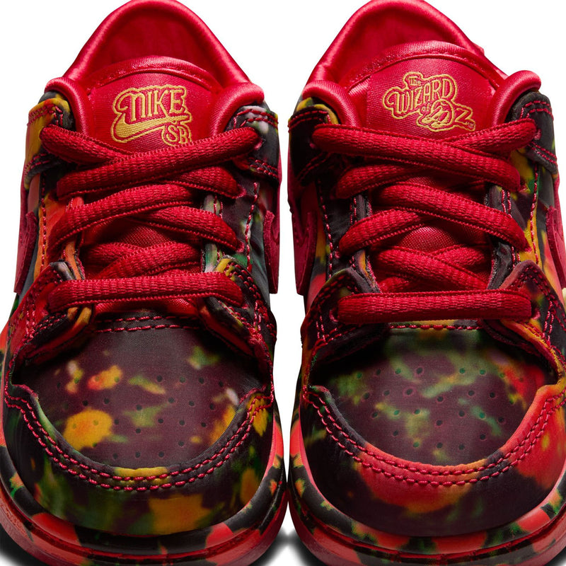 + Wizard of Oz Toddlers SB Dunk Low Pro 'Poppy Fields'