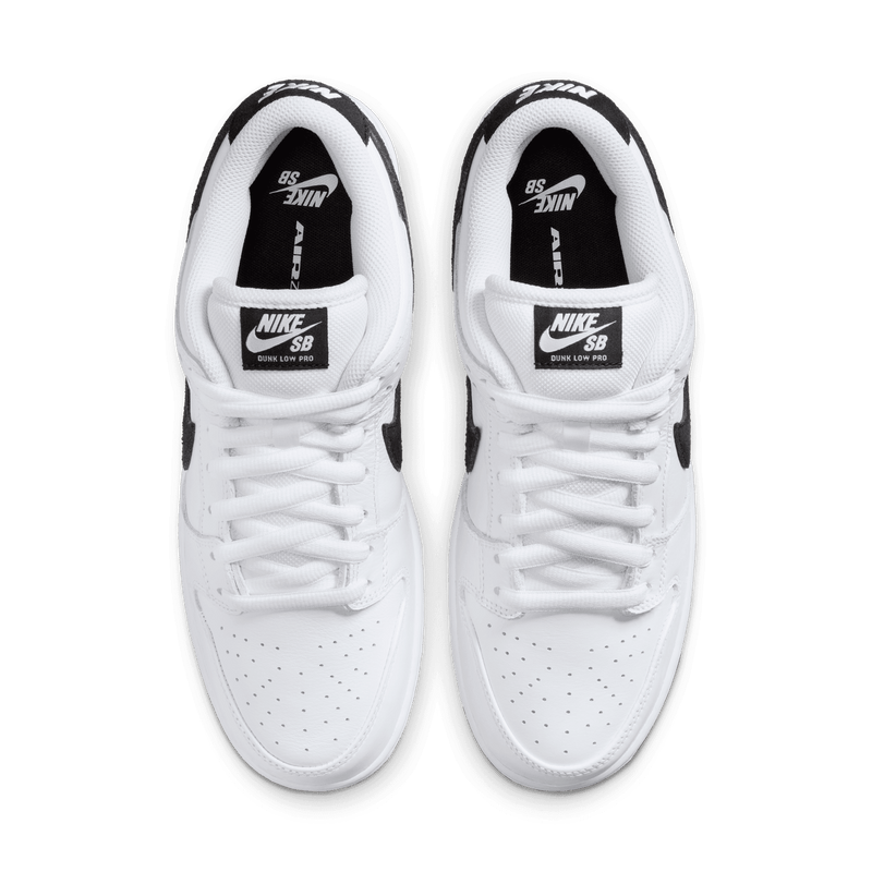 SB Dunk Low Pro 'White Black'