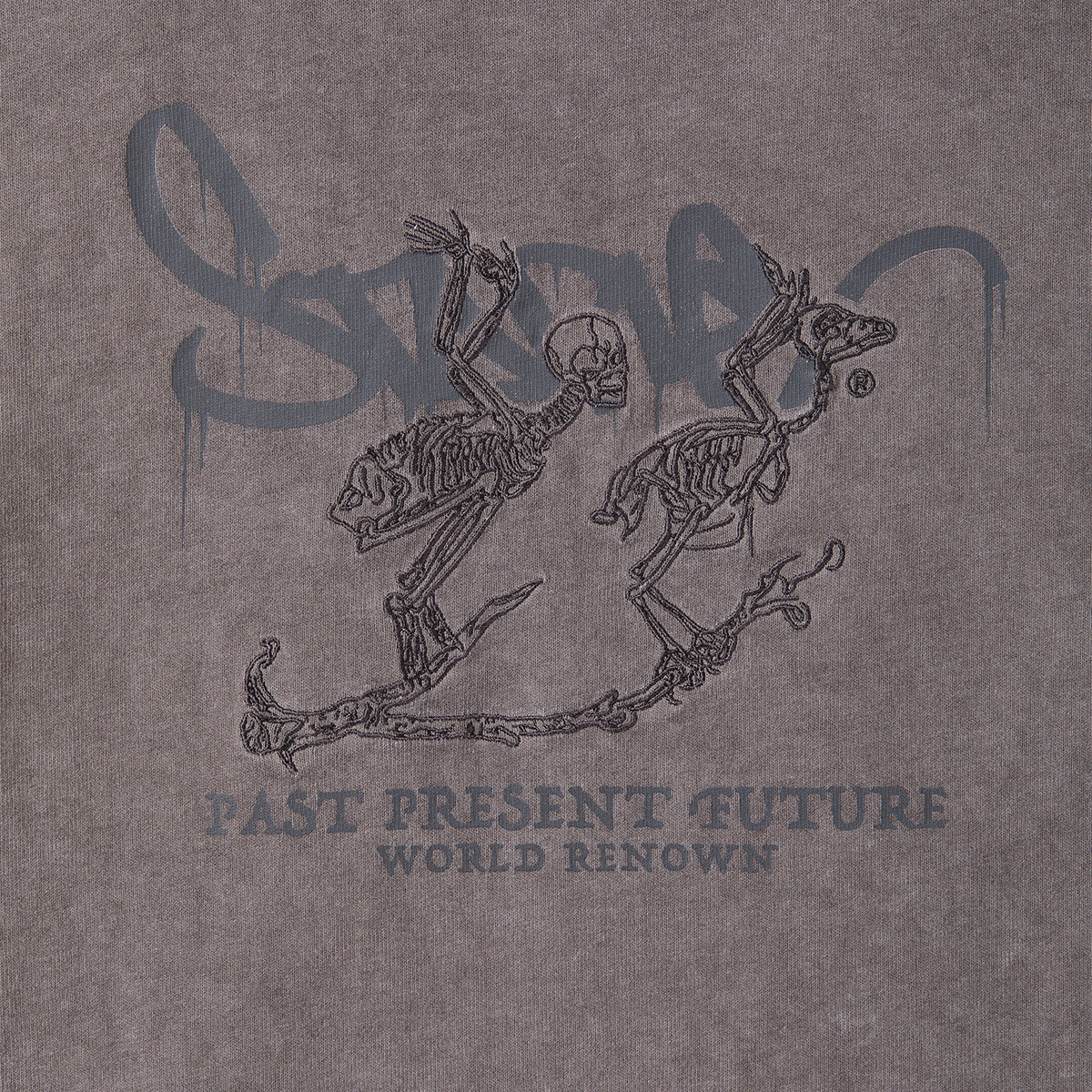 Deadhead EMB Tee 'Grey'