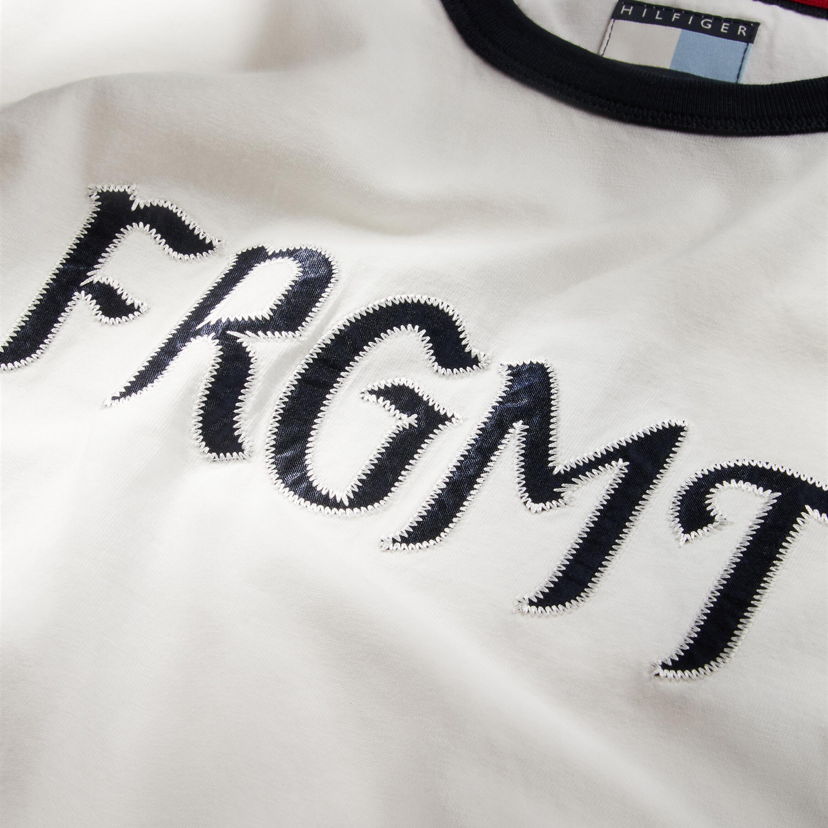 + Fragment Logo Ringer Tee 'Ecru'