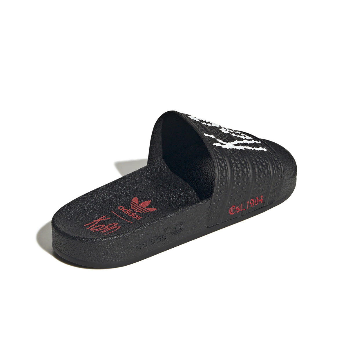 adidas 【新品】 コラボ★ADILETTE KORN SLIDES Korn x adidas Adilette Slides '30th Anniversary' | Sneakerjagers