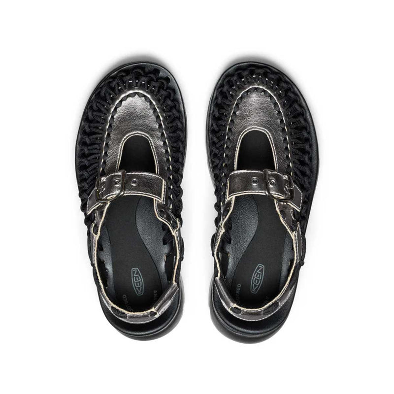 Wmns Platform Uneek Mary Jane 'Silver Black'