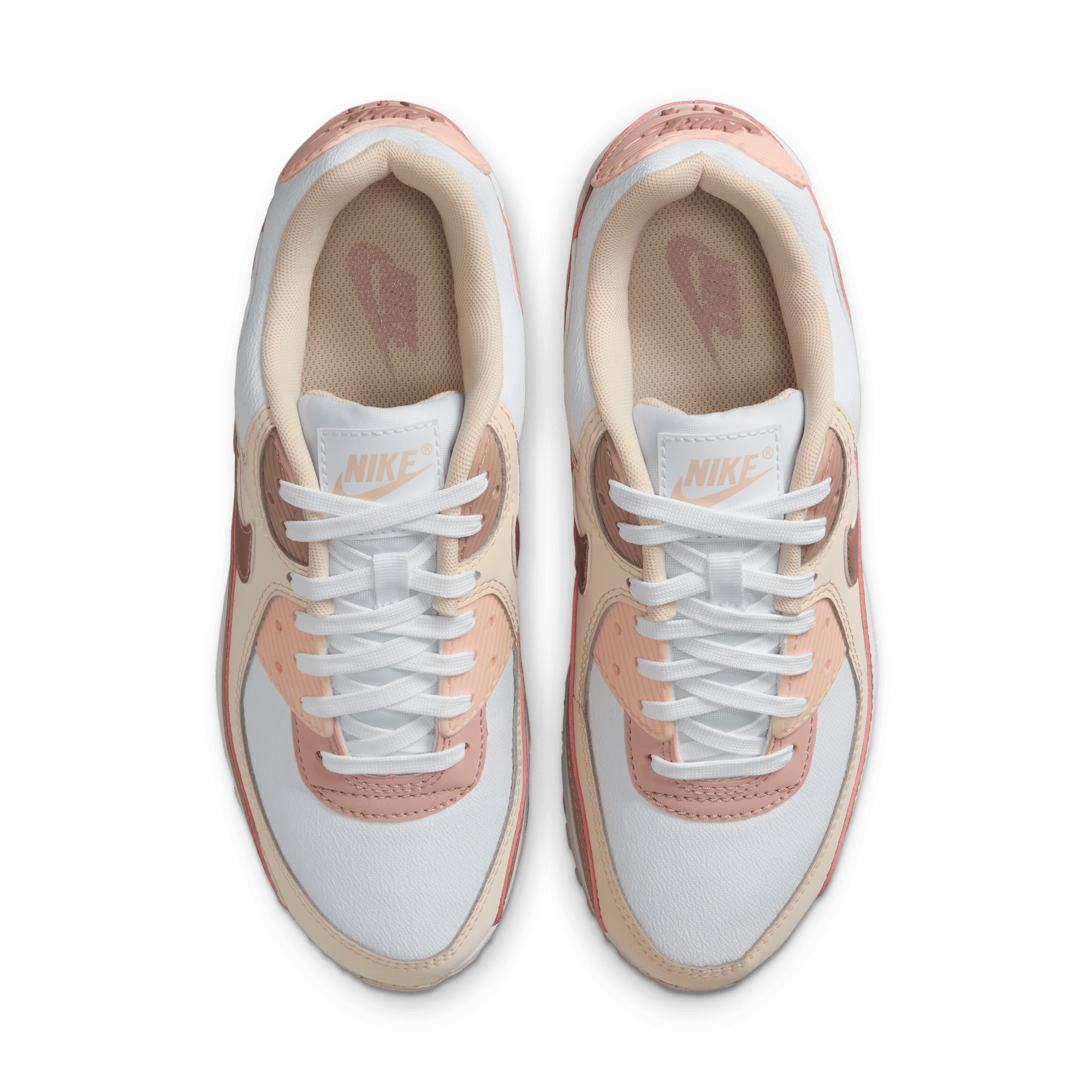 Wmns Air Max 90 Nn Prm 'Velvet Brown Particle Pink'