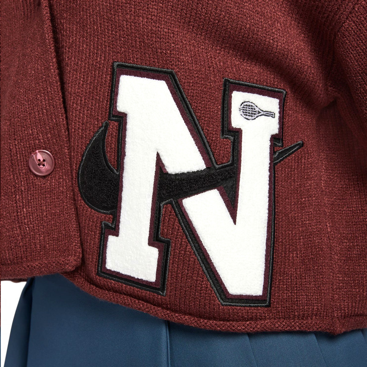'+ YOON Cardigan 'Dark Team Red'
