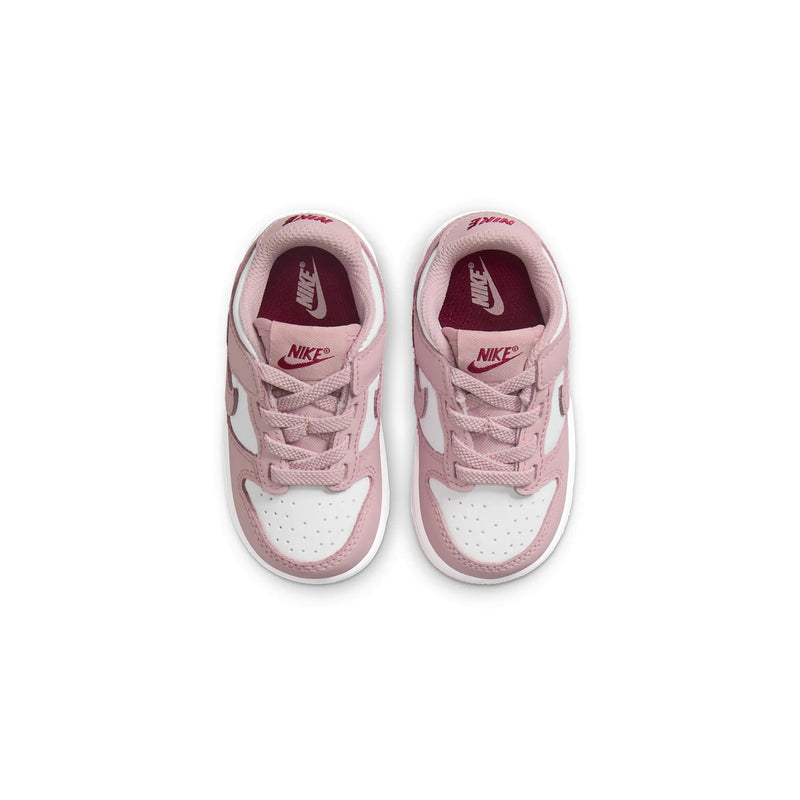 Toddlers Dunk Low 'White Pink Glaze'