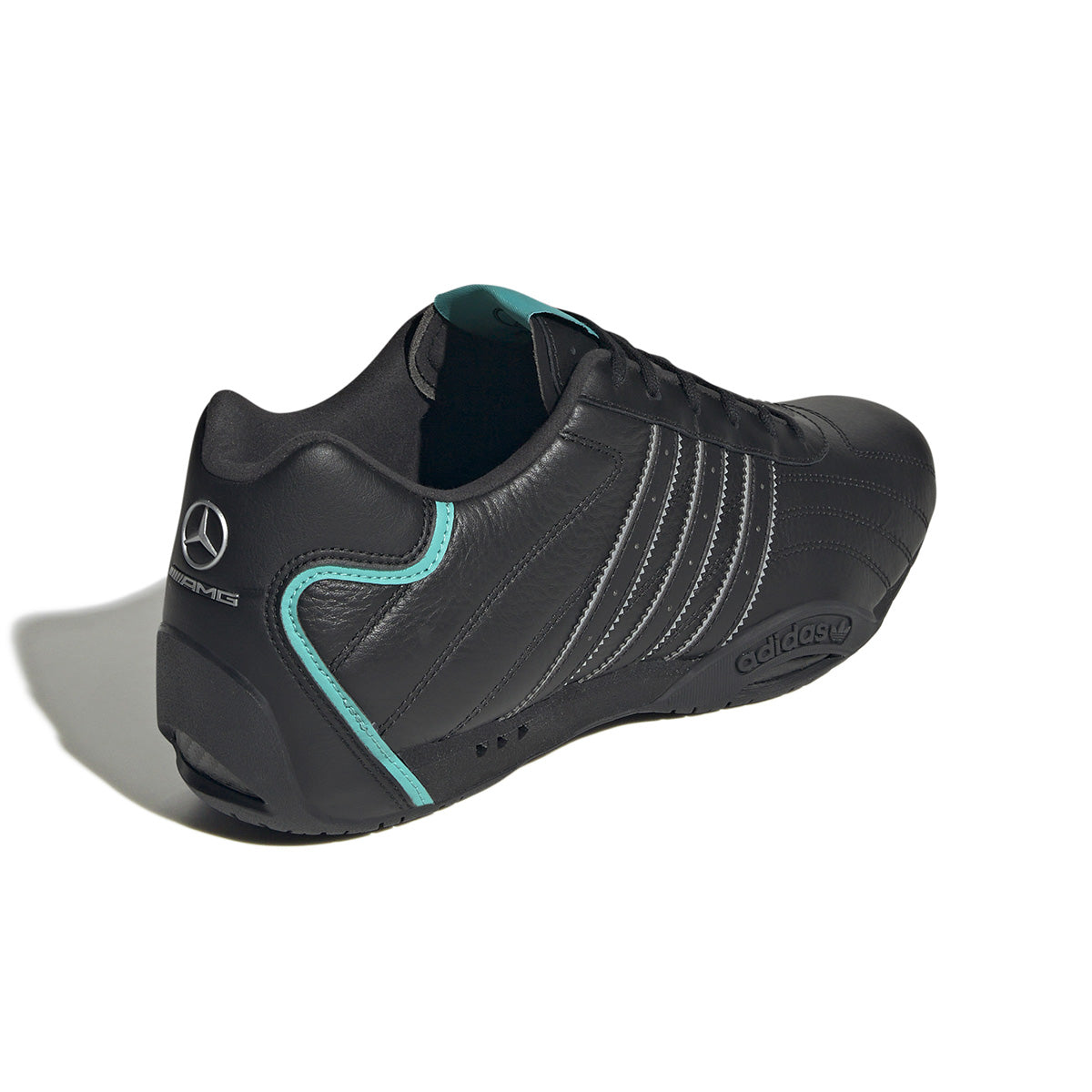 + Mercedes AMG Petronas F1 Team Adi Racer Low 'Core Black Semi Mint Rush'