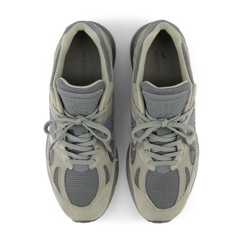 in UK + thisisneverthat 991v2 'Grey'