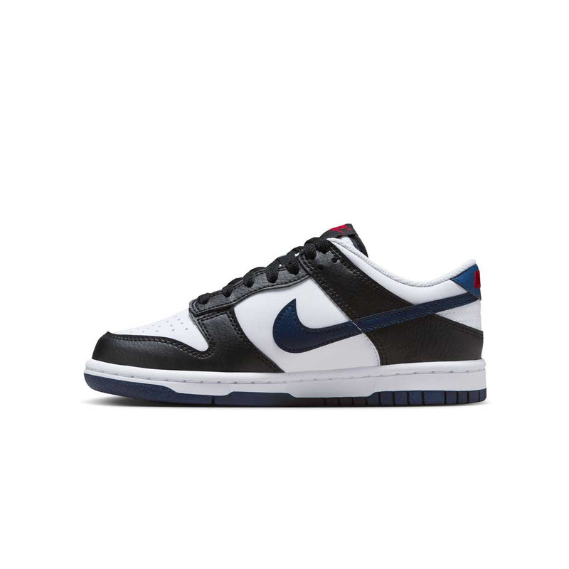 Kids Dunk Low 'Black Midnight Navy'