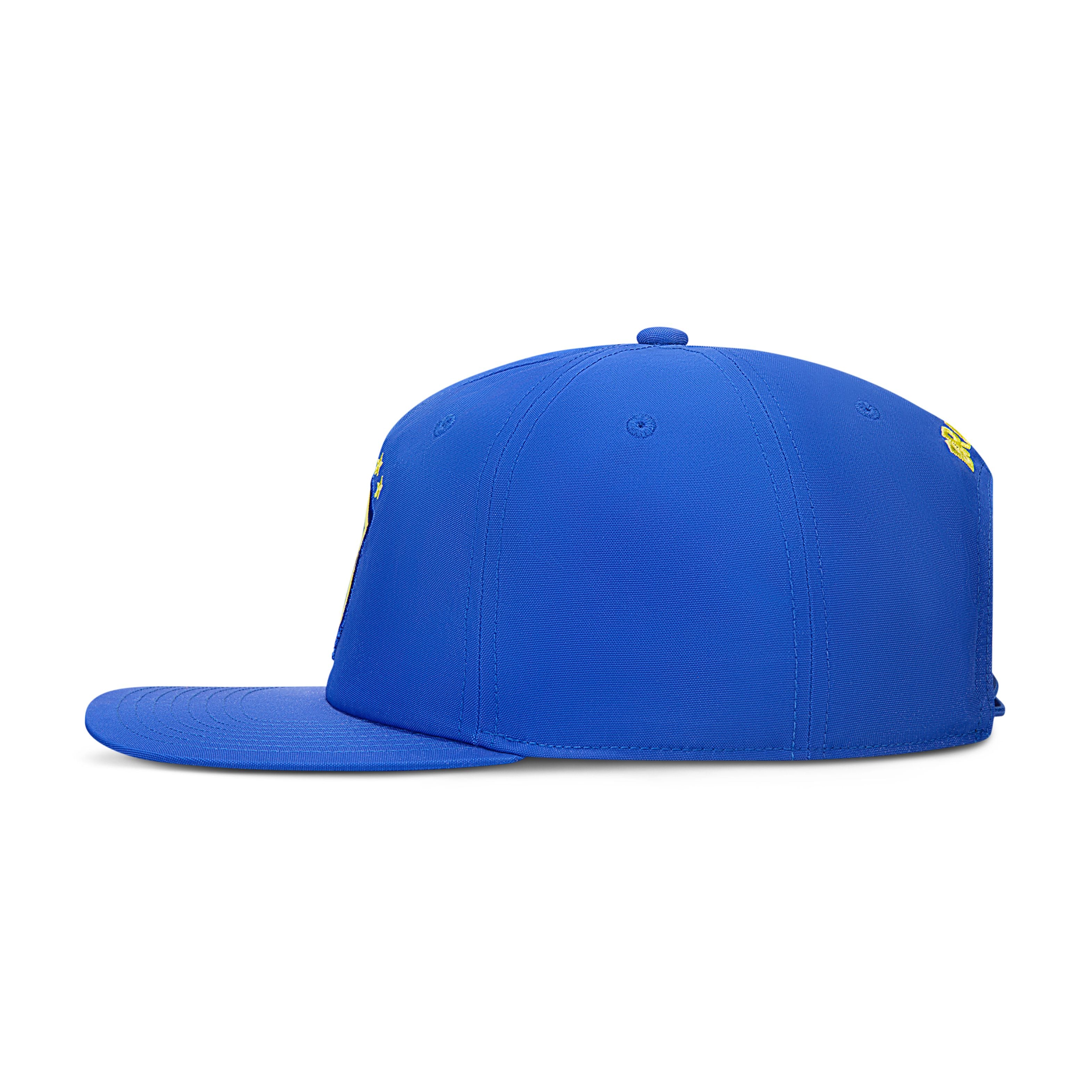 + Brasil Futbol Pro Unstructed Flat Bill Cap 'Old Royal'