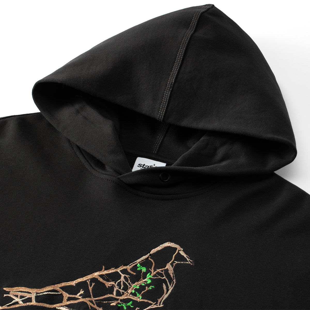 Foliage Pigeon Hoodie 'Black'