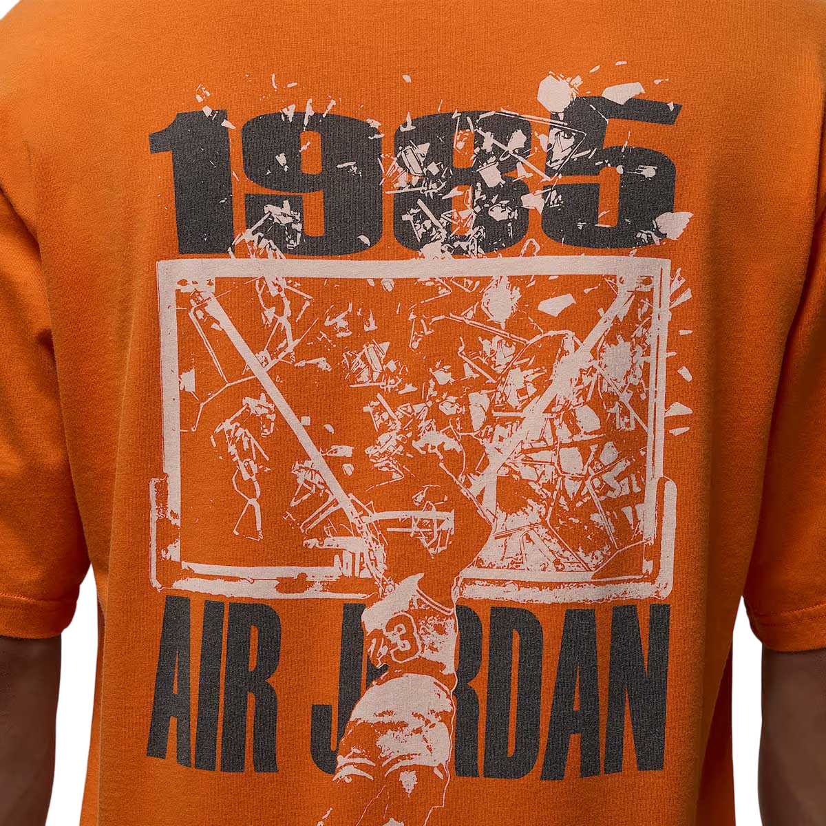Jordan Brooklyn Oversized Graphic Tee 'Shattered Backboard'