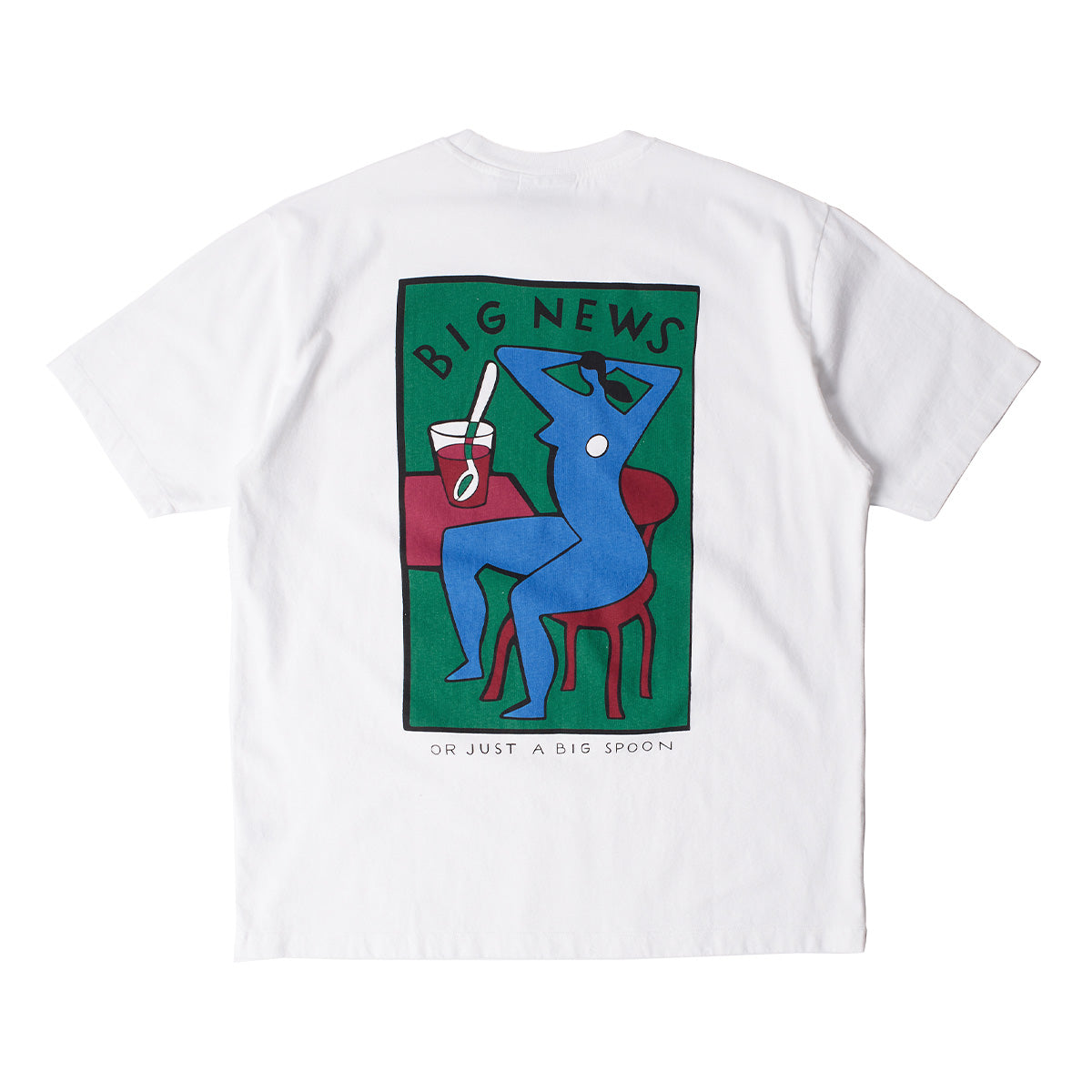 Big News Tee 'White'