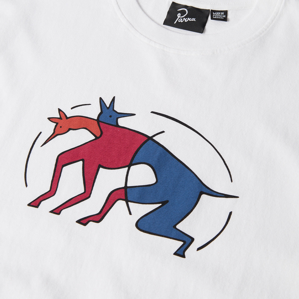 The Zoomies Tee 'White'