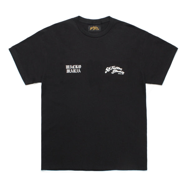 + 56 Tattoo Studio Tee 'Black'