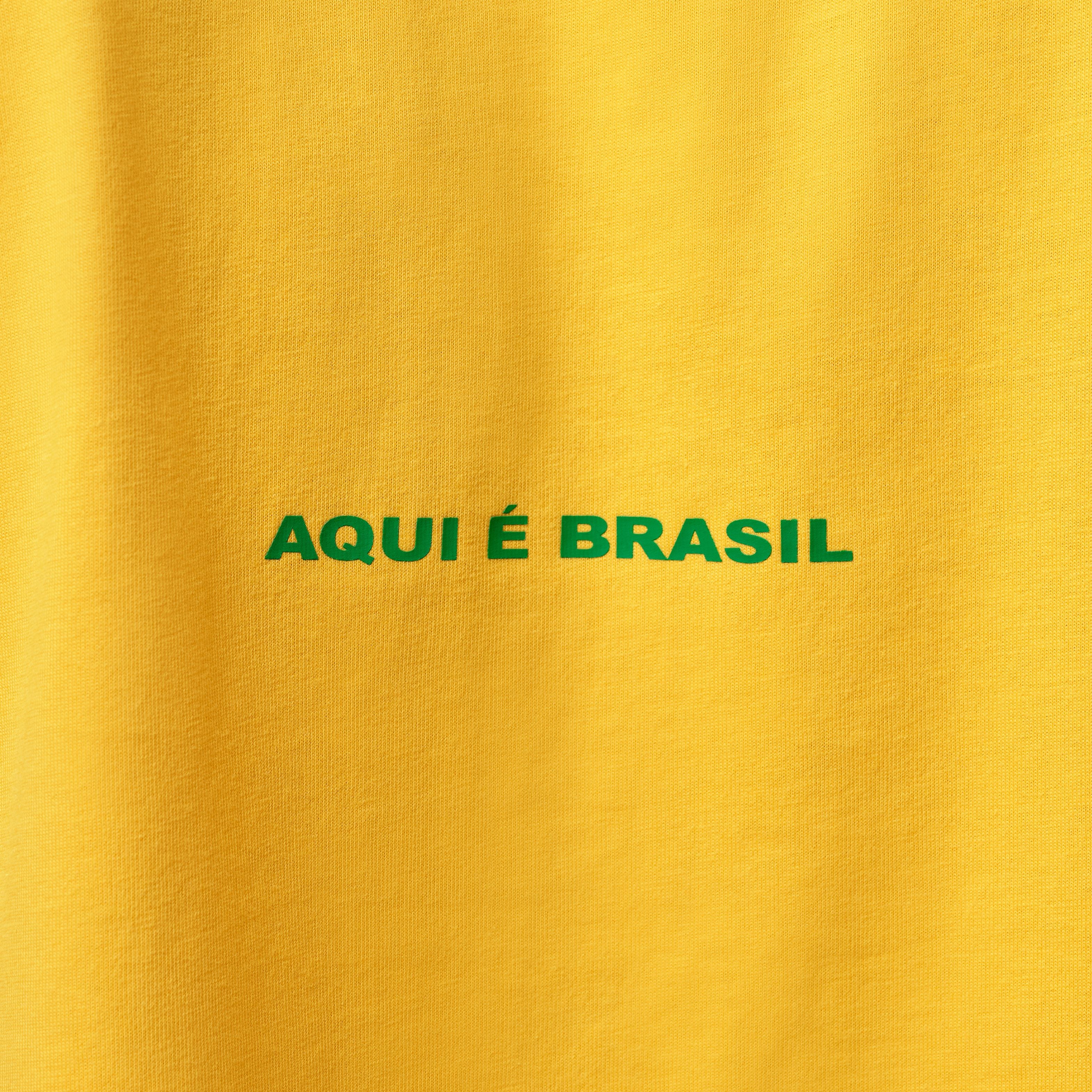 + Brasil Futebol Sleeveless Graphic Tee 'Varsity Maize'