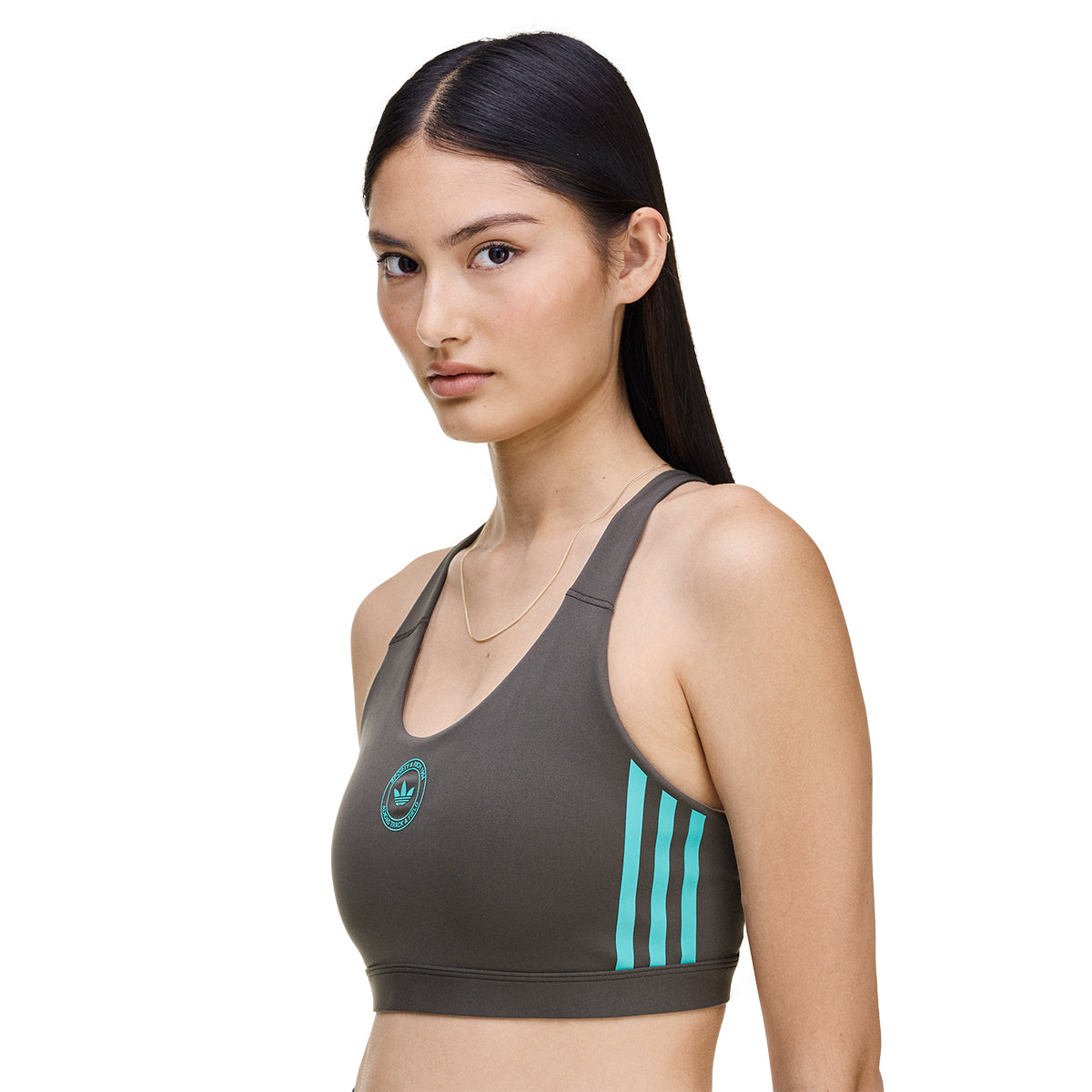 + Sporty & Rich Bralette 'Carbon'