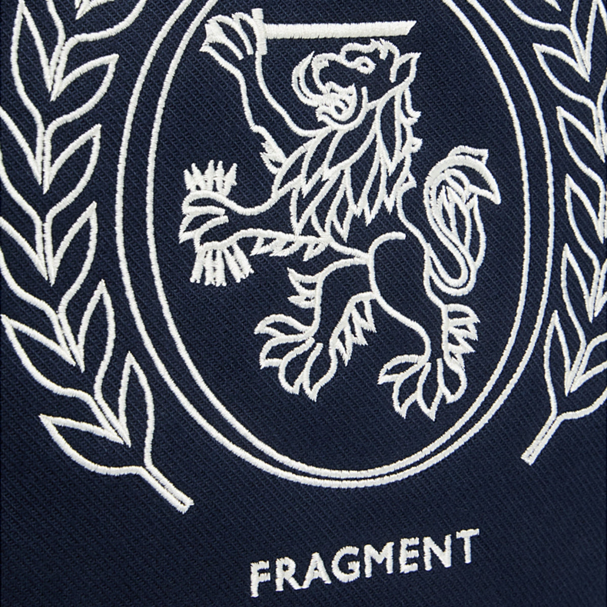 + Fragment Check Duffle Bag 'Navy Blue'