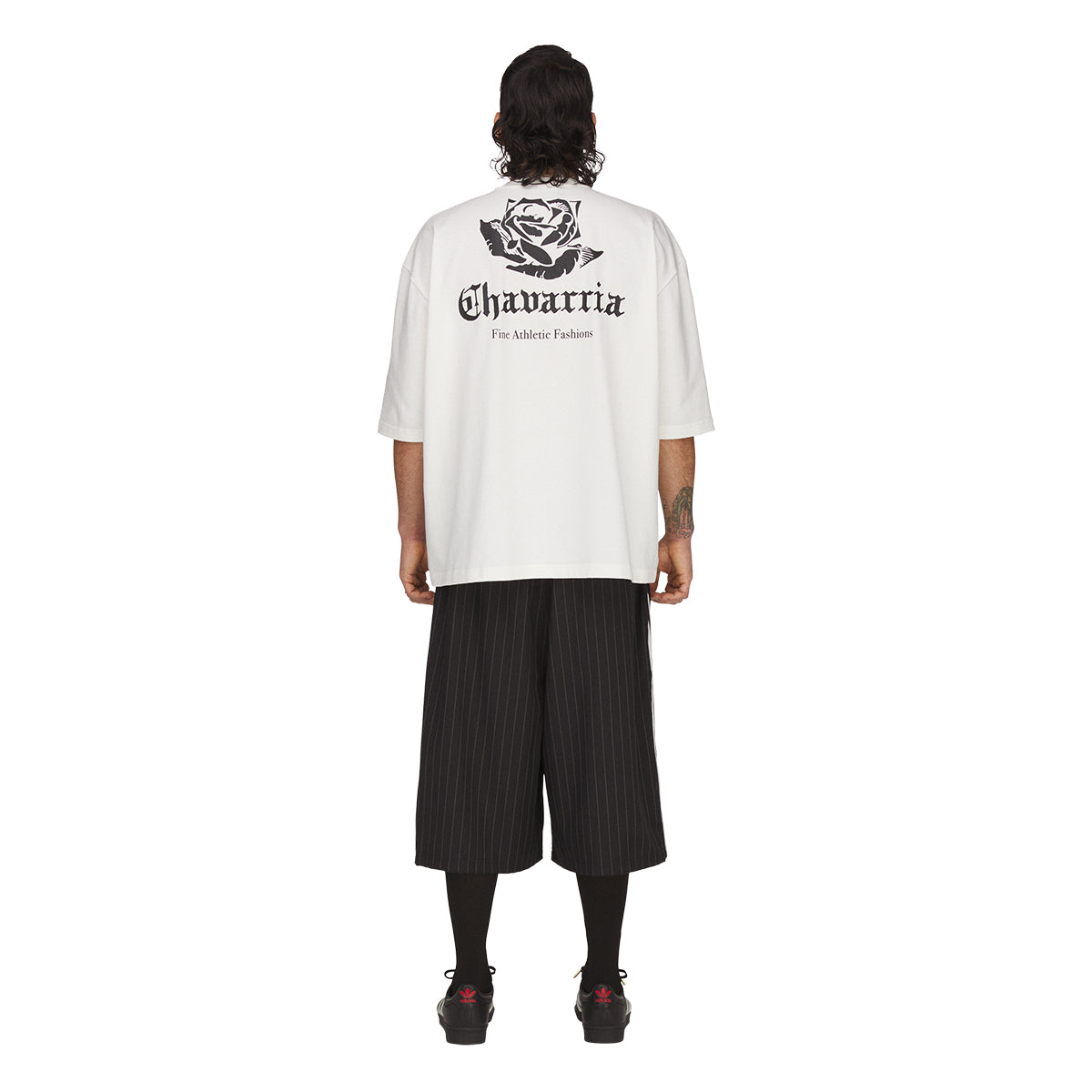 + Willy Chavarria Logo Tee 'Off White'